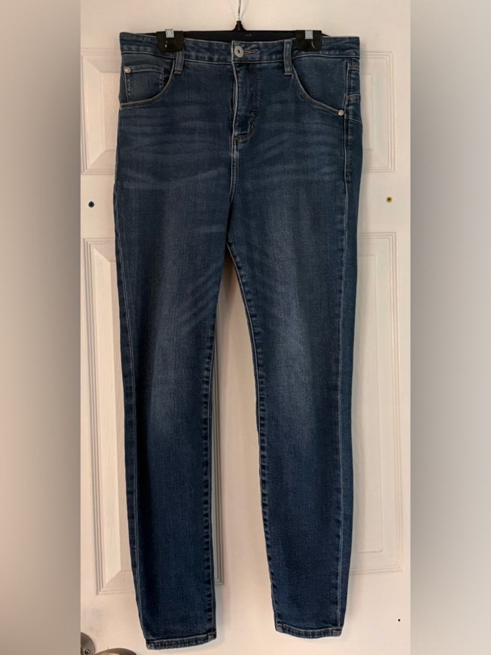 JAG Blue Jeans | Size 10 | Mid Rise Slim Straight | Stretch Denim